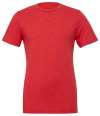 CV3413 3413 Canvas Unisex Tri-Blend T-Shirt Light Red Tri-Blend colour image